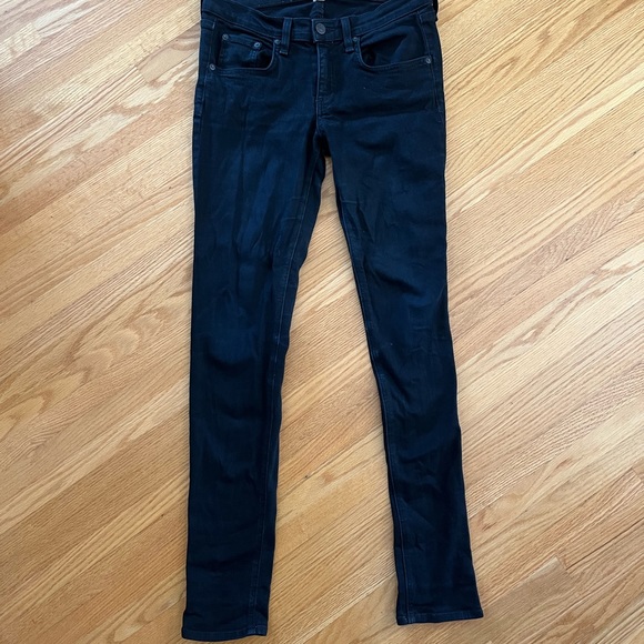Rag & bone black skinny jeans - Picture 1 of 4